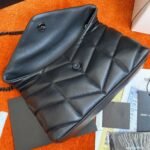 Replica Saint Laurent Puffer Toy All Black Bag Quilted Lambskin - Image 10