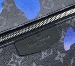 Louis Vuitton Monogram Eclipse Discovery Backpack In Blue Sunrise - Image 7