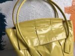 Top Quality Fake Bottega Veneta Arco Medium Bag In Yellow Intrecciato Leather - Image 8