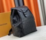 Louis Vuitton Taurillon Leather Montsouris Backpack In Black - Image 2