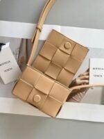 Top Quality Knockoff Bottega Veneta Candy Cassette Bag In Almond - Image 9