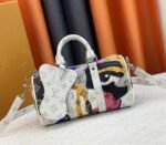 Louis Vuitton J Hope X Keepall Bandouliere 25 Multicolor Travel Bag In Two Eyes Patches