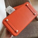 Orange Hermes Birkin 30cm Classic Replica Purse - Image 2