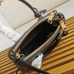 Black Prada Mini Galleria Bag Best Replica - Image 3