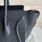 Celine Mini Luggage Tote Bag Fake in Black - Image 2