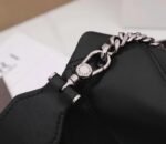 Fake Bvlgari Serpenti Cabochon Mini Bag Black Calfskin - Image 3