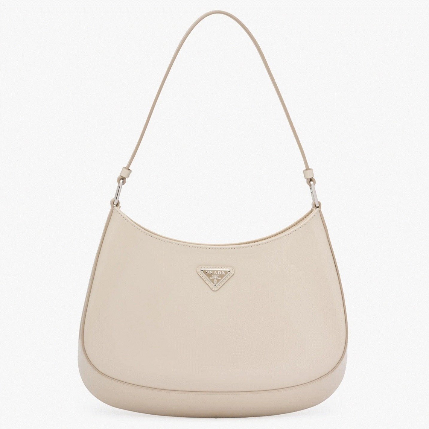46B5E943-EEAA-58E4-A72A-38F9E6A7B132.jpg Beige Prada Cleo Large Bag Replica - Image 1