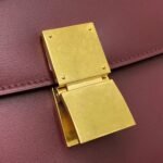 Top Quality Knockoff Celine Classic Box Medium Bag In Bordeaux - Image 2