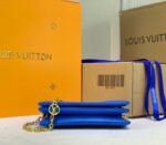 Louis Vuitton Coussin Pochette In Blue And Red - Image 5