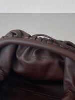 Imitation Bottega Veneta Mini Pouch with Strap Grape - Image 7