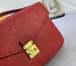 LV Monogram Empreinte Leather Metis In Red - Image 7