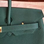 Vert Shade Replica Designer Hermes Birkin 35cm Tote - Image 3