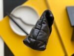 PUFFER MEDIUM CHAIN BAG IN DENIM AND SMOOTH LEATHER - Image 7