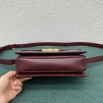Top Quality Replica Celine Triomphe Medium Bag In Bordeaux - Image 10