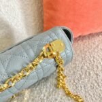 Dior Caro Medium Bag Knockoff in Grey - Image 10