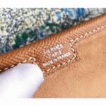 Ocre Fake Hermes Jige Elan 29 Warm Hue Leather Bag - Image 6
