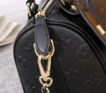 Louis Vuitton Monogram Empreinte Speedy BB Handbag In Black - Image 9