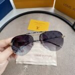 Pink Gradiant Monogram Stem Aviators - Image 7