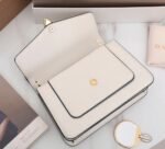 Fake Bvlgari Serpenti Forever Medium Crossbody Bag with Chain White - Image 9
