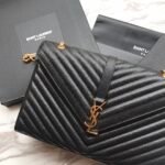 MONOGRAM SHOULDERBAG IN QUILTED GRAIN DE POUDRE EMBOSSED LEATHER - Image 2