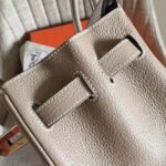 Grey High Quality Fake Hermes Birkin 30cm Purse - Image 6