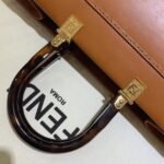 Top Quality Replica Fendi Sunshine Large Tote Bag In Brown Calfskin - Image 6