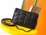 Yves Saint Laurent Loulou Puffer Small Quilted Leather Clutch In Black - Image 5