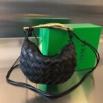 Replica Bottega Veneta Sardine Mini Bag Black - Image 7
