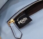 Top Quality Replica Fendi Baguette Chain Midi Bag In Blue - Image 2