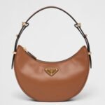 Brown Prada Arque Shoulder Bag Replica
