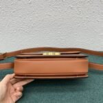 Top Quality Faux Celine Triomphe Medium Bag In Brown - Image 11