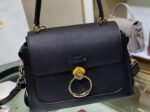 Top Quality Knockoff Chloe Small Tess Day Bag In Black Grained Leather - Image 6