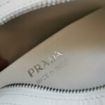 Prada Supernova Small Top Handle Bag Imitation in White - Image 9
