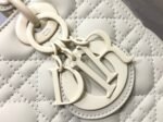 Dior Lady Dior Medium Bag Knockoff in White - Image 4