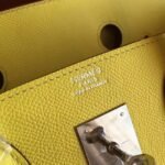 Jaune Shade Luxury Replica Hermes Birkin 35cm Tote - Image 8