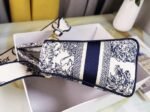 Dior Lady D-Lite Medium Bag Knockoff in Blue Multicolor Rêve d Infini Embroidery - Image 10