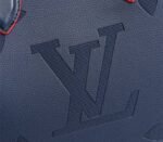 Louis Vuitton Monogram Empreinte Giant Onthego MM Tote In Navy Blue - Image 8