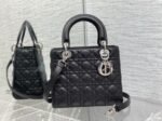 Dior Lady Dior Medium Bag Knockoff in Black - Image 3