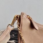 Prada Re-Edition Shoulder Bag Replica in Beige - Image 2
