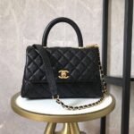 Chanel Coco handle flap shoulder bag PM