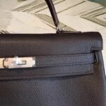 Cafe Clemence Replica Hermes Kelly 35cm Handbag Elegant Brown - Image 5