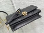 Dior Miss Dior Top Handle Bag Fake in Black Cannage Lambskin - Image 5