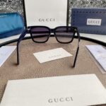 Gucci acetate sunglasses with logo - Image 8