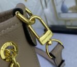 Louis Vuitton Bicolor Monogram Empreinte Bundle Bag In Tourterelle Gray and Cream - Image 9