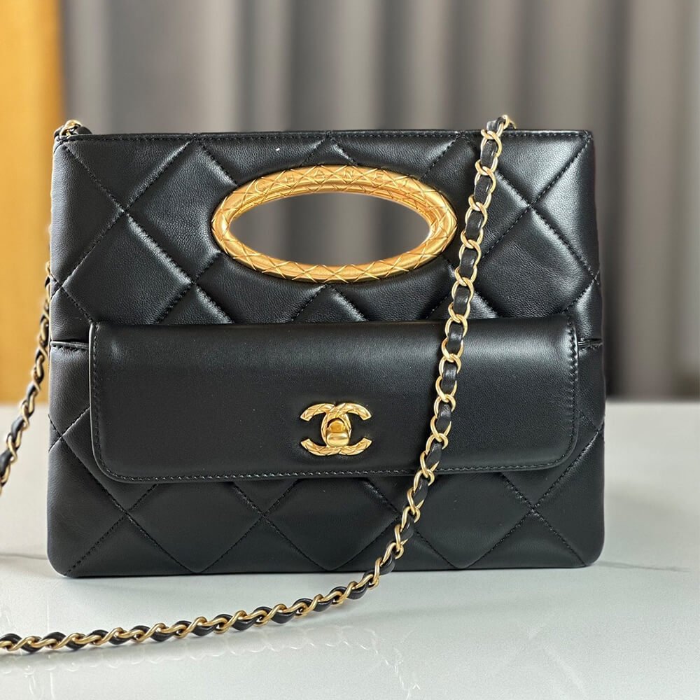 4B17B5FE-9DE8-3FCD-6D46-64C612FBC12E.jpg Chanel Clutch(high-end grade) - Image 1