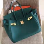 Malachite AAAAA Quality Hermes Birkin 35cm Copy - Image 3