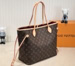 Louis Vuitton Monogram Canvas Neverfull MM Tote In Red - Image 2