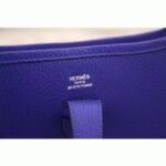 Electric Blue Evelyne III PM Bag Replica AAA Hermes Crossbody - Image 3