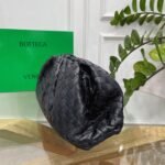 Replica Bottega Veneta Large Pouch Clutch Bag Black - Image 10