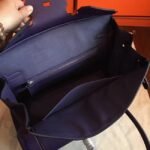 Iris Tone Faux Hermes Birkin 35CM Designer Handbag - Image 2